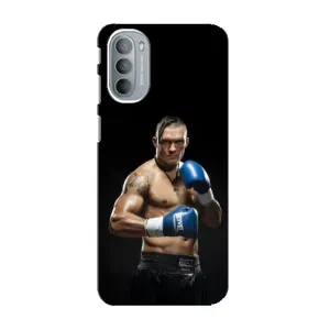 Чохол з картинкою Олександр Усик для Motorola MOTO G31 (Боксер Усик)