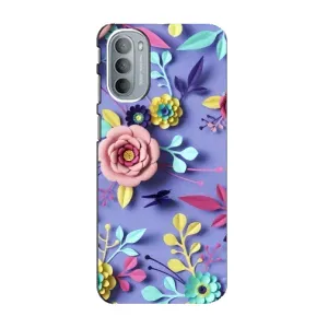 Чохли з квітами для Motorola MOTO G31 (VPrint) (Дизайн квітів)