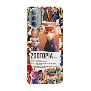 Чохол Зоотрополіс на Motorola MOTO G31 (Постер Зоотрополіс)