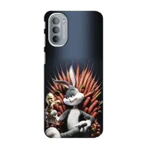 Чохол з принтом «Король Кролик» для Motorola MOTO G31