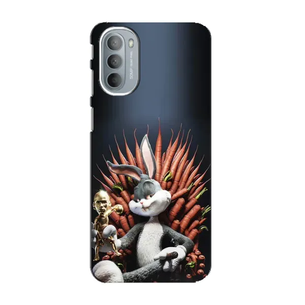 Чохол з принтом «Король Кролик» для Motorola MOTO G31