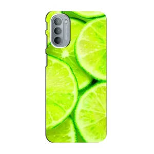 Чохли з фруктами для Motorola MOTO G31 (VPrint) (Лайм)