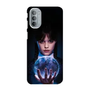 Чохол з дизайном Венздей 2 на Motorola MOTO G31 (Магічна сфера Венздей)