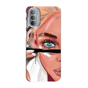 Чехол с печатью для Motorola MOTO G31 - (Мода) (AlphaPrint)