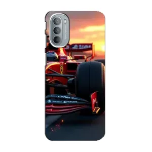 Чохол Формула1 на Motorola MOTO G31 (Макларен на заході)