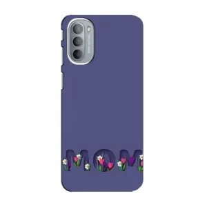 Чехлы для мамы на Motorola MOTO G31 (Мама в цветах)