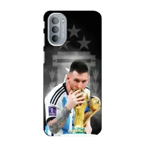Чохли для Motorola MOTO G31 (Leo чемпіон) (AlphaPrint) (Мессі Чемпіон)