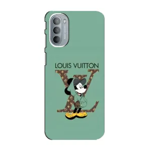 Чохли Луі Вітон для Motorola MOTO G31 (AlphaPrint - LOUIS VUITTON) (Міккі Маус LV)