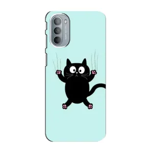Чехол с принтом «Падающий кот» для Motorola MOTO G31