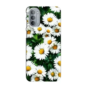 Чехол с принтом «Ромашки» для Motorola MOTO G31