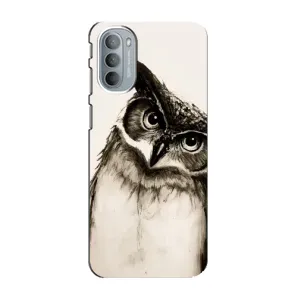 Чохол з пташками на Motorola MOTO G31 (VPrint) (Сова)