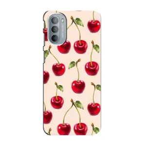 Чохли з фруктами для Motorola MOTO G31 (VPrint) (Черешня)