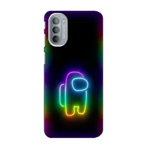 Чохли Амонг Ас для Motorola MOTO G31 (AlphaPrint) (Яскравий скін)
