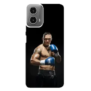 Чохол з картинкою Олександр Усик для Motorola MOTO G34 (Боксер Усик)