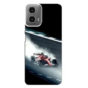 Чехол Формула1 на Motorola MOTO G34 (Болид гоночный)