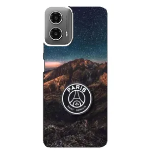 Чехлы PSG для Motorola MOTO G34 (AlphaPrint) (ФК ПСЖ)