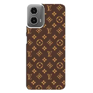 Чохли Луі Вітон для Motorola MOTO G34 (AlphaPrint - LOUIS VUITTON) (фон LOUIS VUITTON)