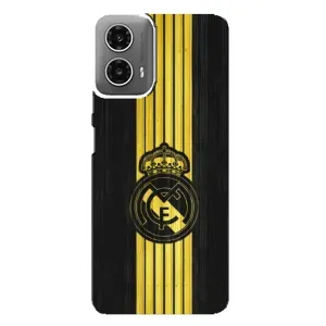 ФК Реал Мадрид чехлы для Motorola MOTO G34 (AlphaPrint) (фон Реал Мадрид)