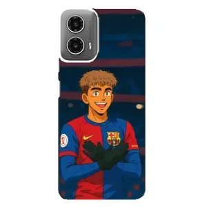 Чохол з принтом «Футболіст Ямаль» для Motorola MOTO G34