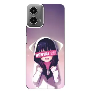 Чехол с принтом «Hentai chan» для Motorola MOTO G34