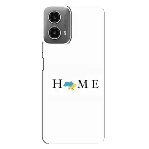 Чохол з принтом «Home» для Motorola MOTO G34