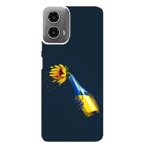 Чохол з принтом «Коктель молотова» для Motorola MOTO G34