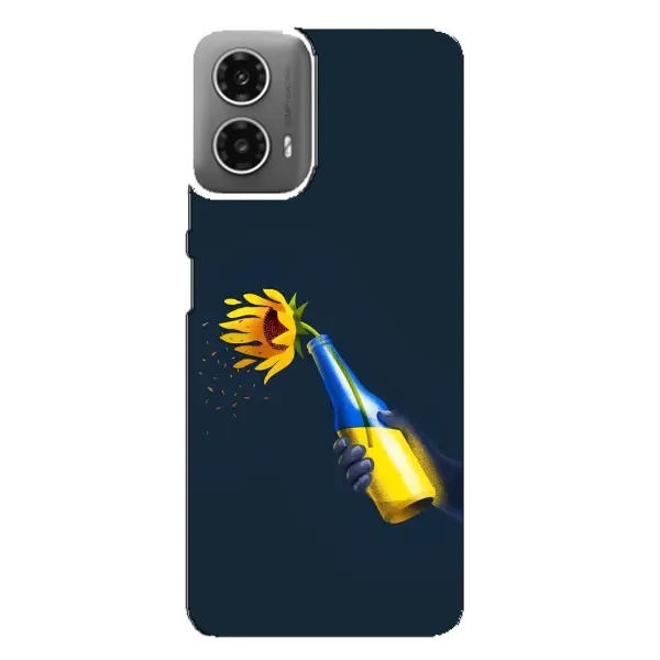 Чохол з принтом «Коктель молотова» для Motorola MOTO G34