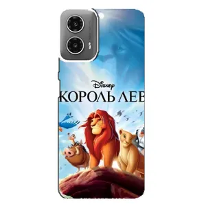 Чохол з принтом «Постер Король Лев» для Motorola MOTO G34