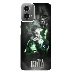 Чехол Криштиану Роналду для Motorola MOTO G34 (AlphaPrint) (Криштиано Лев)