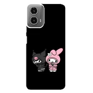Чохол з кроликом Куромі на Motorola MOTO G34 (Куромі і Мелоді)