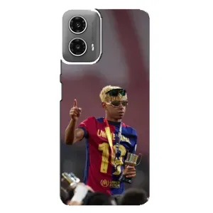 Чохол з футболістом Ламін Ямаль Motorola MOTO G34