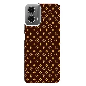 Чохли Луі Вітон для Motorola MOTO G34 (AlphaPrint - LOUIS VUITTON) (лого LOUIS VUITTON)