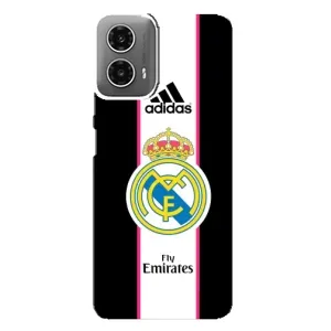 ФК Реал Мадрид чехлы для Motorola MOTO G34 (AlphaPrint) (лого Real Madrid)