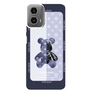 Круті Чохли Луі Віттон для Motorola MOTO G34 (AlphaPrint) (Медведик LV)