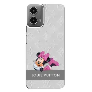 Чехол Disney Mouse Motorola MOTO G34 (PREMIUMPrint) (Мики Маус ЛВ)