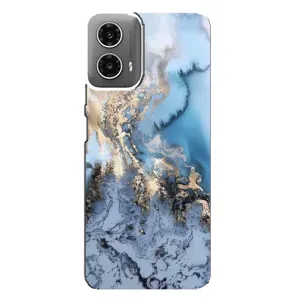 Мраморний чехол на Motorola MOTO G34 (VPrint) (Ніжний мрамор)