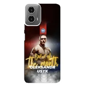 Чохол з картинкою Олександр Усик для Motorola MOTO G34 (Olexandr Usyk)