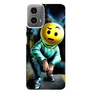 Чехол с принтом «Парень смайл» для Motorola MOTO G34