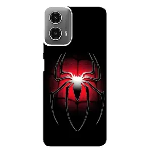 Чехол с человеком пауком для Motorola MOTO G34 - (AlphaPrint)