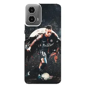 Чехол Неймар для Motorola MOTO G34 (AlphaPrint) (PSG Neymar)