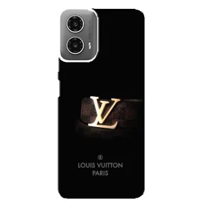 Чохли Луі Вітон для Motorola MOTO G34 (AlphaPrint - LOUIS VUITTON) (ремінець LV)