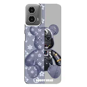 Круті Чохли Луі Віттон для Motorola MOTO G34 (AlphaPrint) (Робот Медведик)
