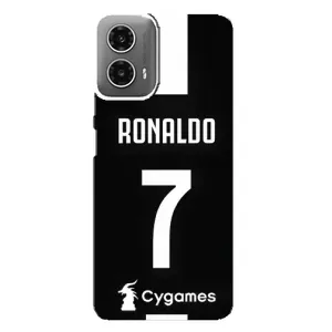 Чехол Криштиану Роналду для Motorola MOTO G34 (AlphaPrint) (RONALDO 7)