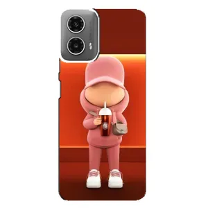 Круті Чохли Луі Віттон для Motorola MOTO G34 (AlphaPrint) (З Кавою)