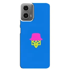 Чохли для Motorola MOTO G34 Укр. Символіка (AlphaPrint) (Шапка на гербу)