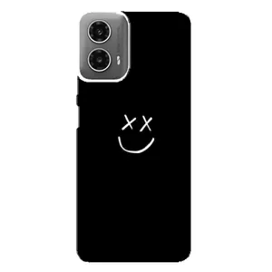 Чехол с принтом «Смайл» для Motorola MOTO G34