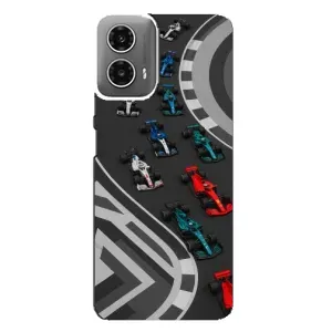 Чехол Формула1 на Motorola MOTO G34 (Трасса Ф1)