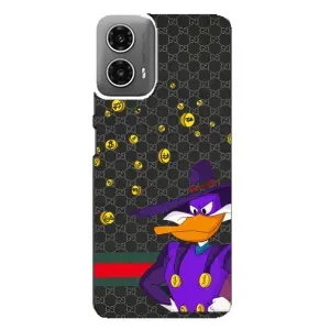 Брендновые Чехлы для Motorola MOTO G34 - (PREMIUMPrint) (Утка Гуччи)