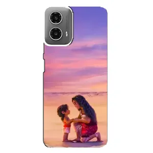 Чехол с принтом «Маленькая Ваяна» для Motorola MOTO G34