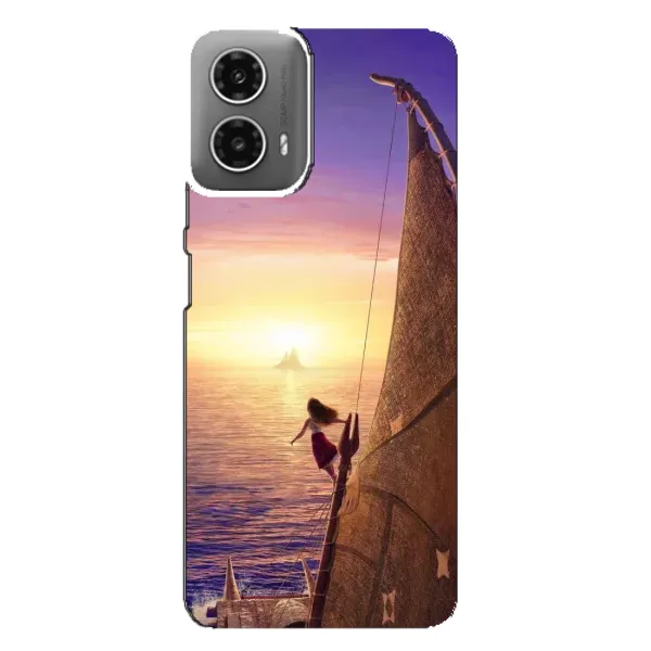 Чехол с принтом «Закат Ваяна» для Motorola MOTO G34
